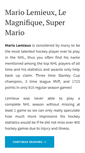 Mobile Screenshot of mario-lemieux.com